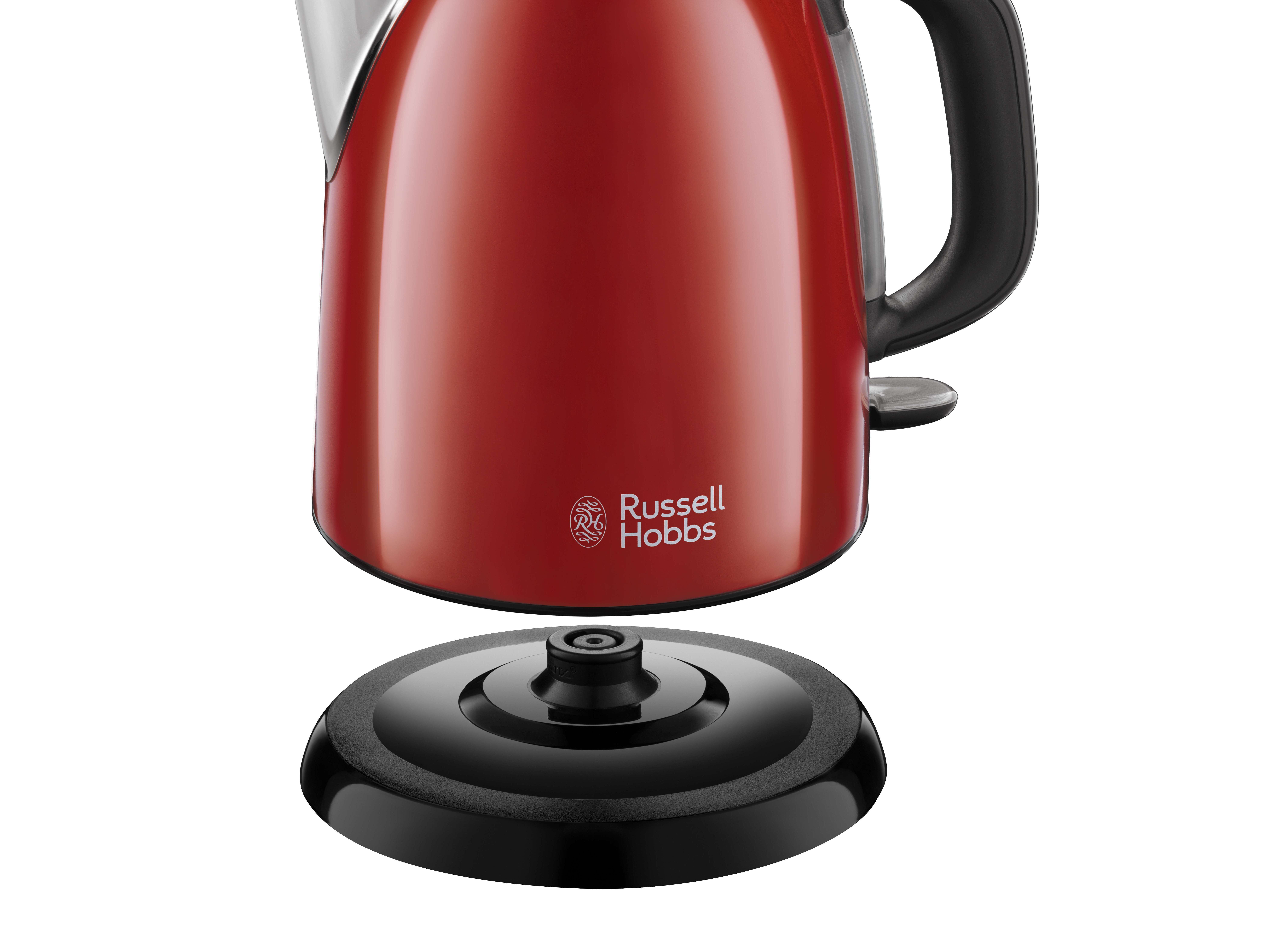 JARRO EL&Eacute;TRICO RUSSELL HOBBS 24992-70 COLOURS PLUS+ FLAME RED 1L image number 2