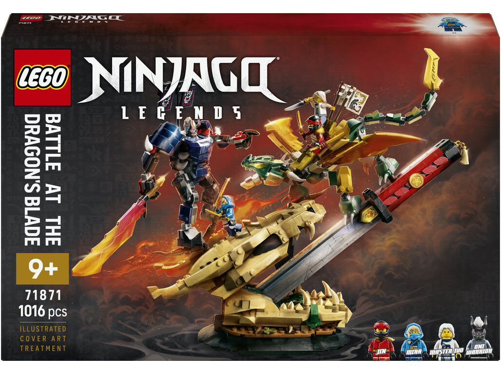 BATALHA NA L&Acirc;MINA DRAG&Atilde;O LEGO NINJAGO 71871