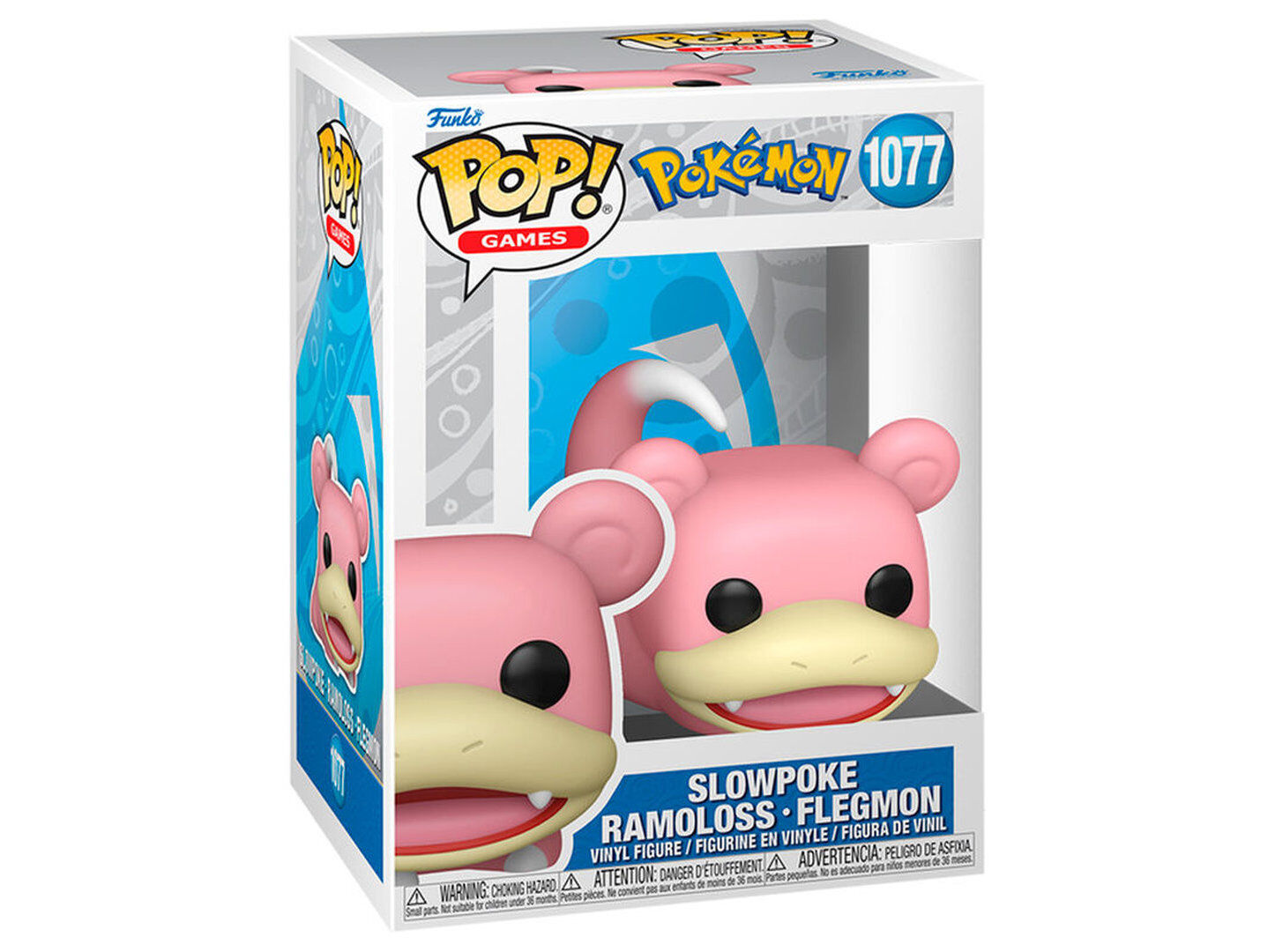 FIGURA FUNKO POP GAMES: POKEMON- SLOWPOKE image number 0
