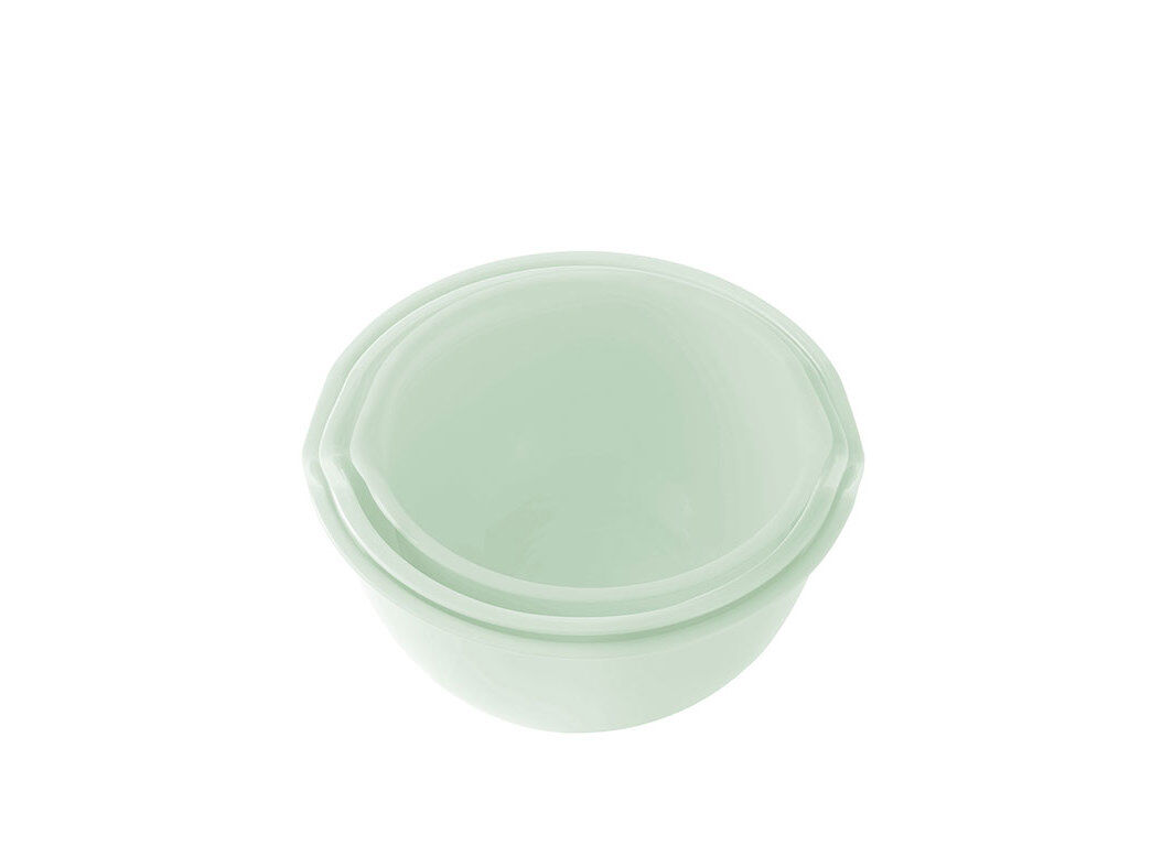 CONJUNTO DE 3 TA&Ccedil;AS PARA MISTURAR ACTUEL PL&Aacute;STICO VERDE 1.5L/2L/2.5L