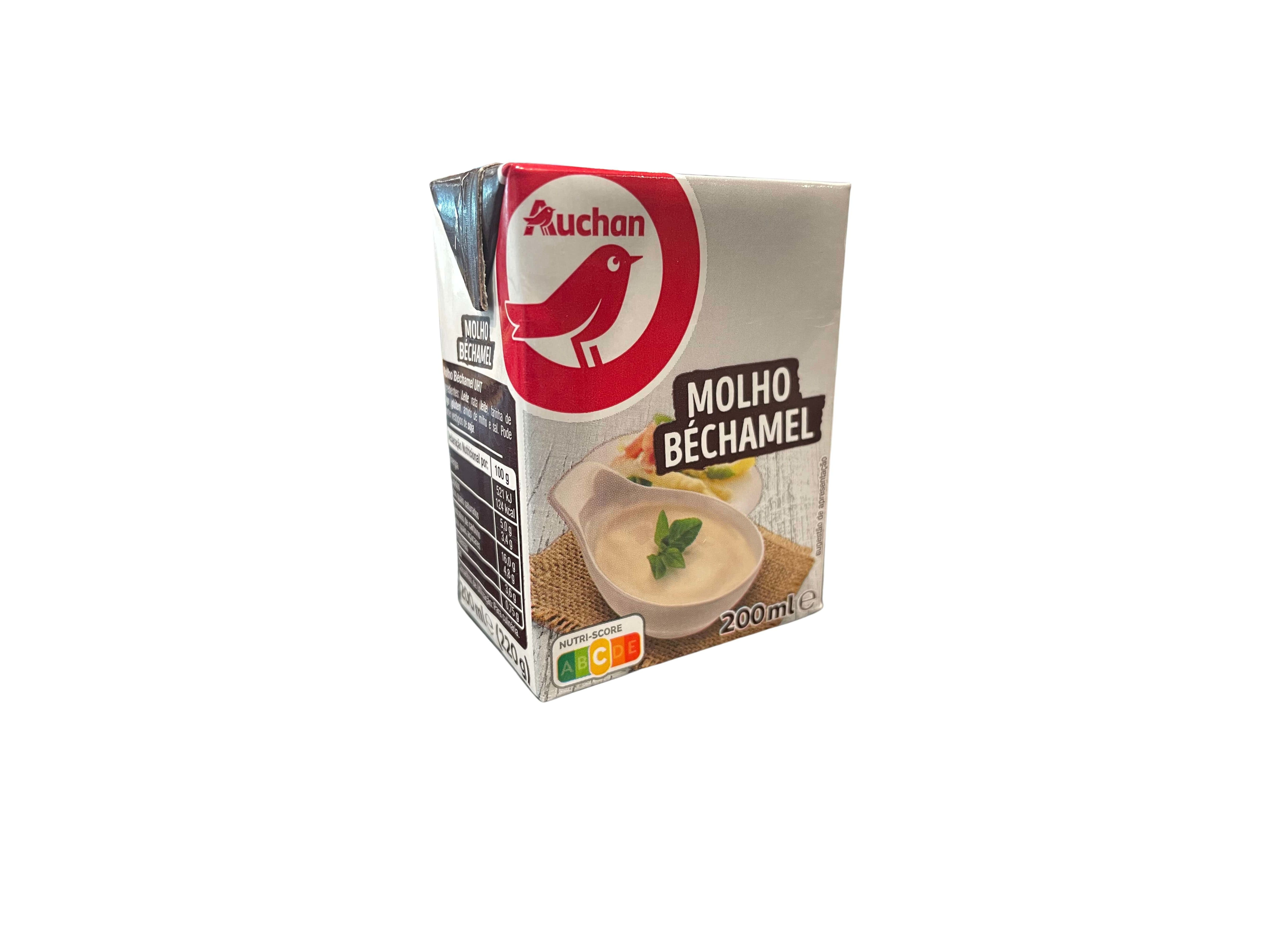MOLHO AUCHAN B&Eacute;CHAMEL 200ML