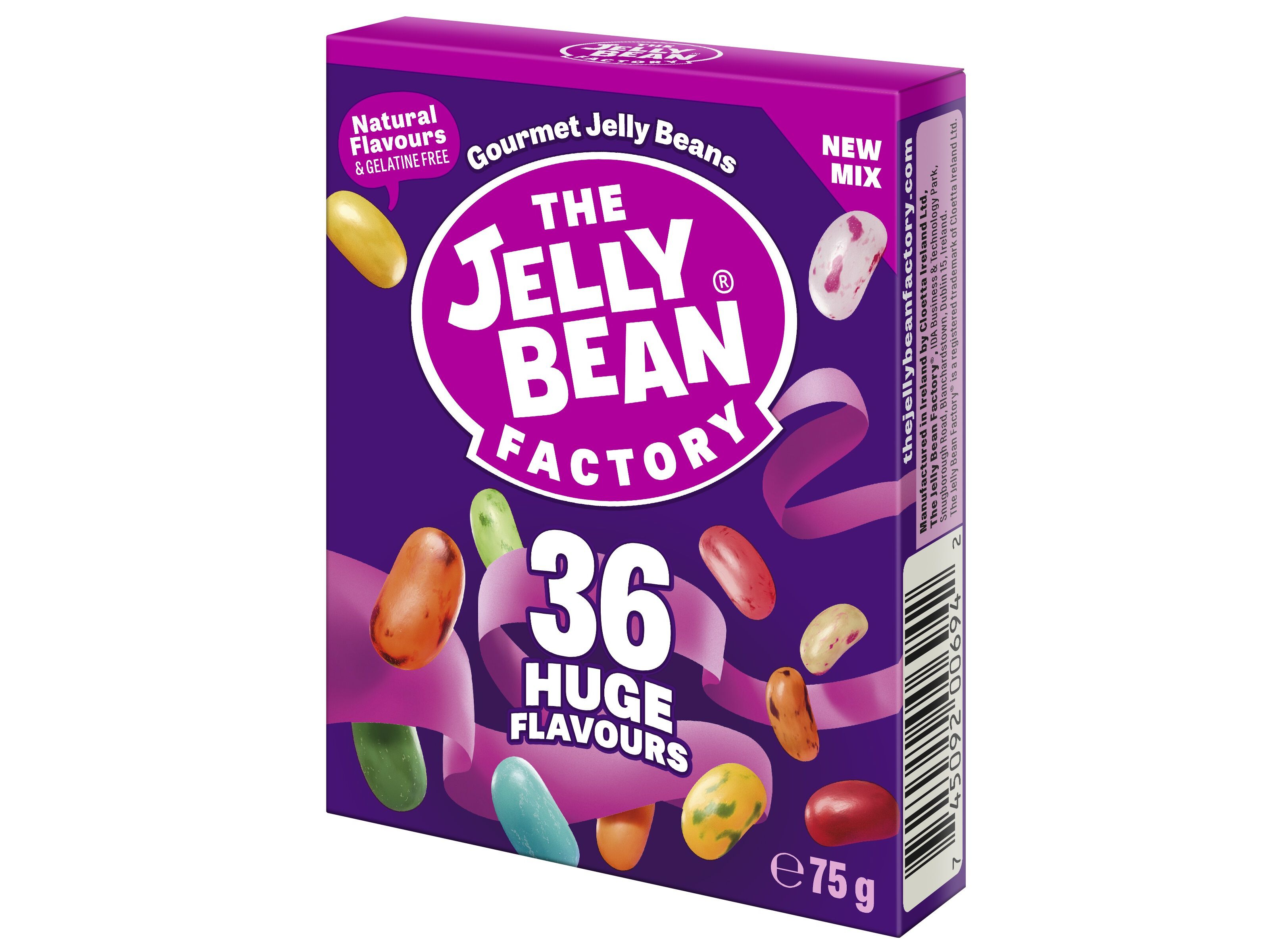 GOMAS THE JELLY BEAN 36 SABORES 75G image number 1