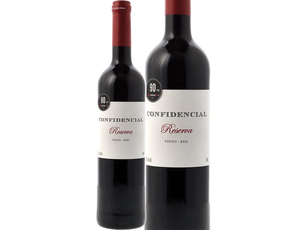 VINHO TINTO CONFIDENCIAL RESERVA LISBOA 0.75L