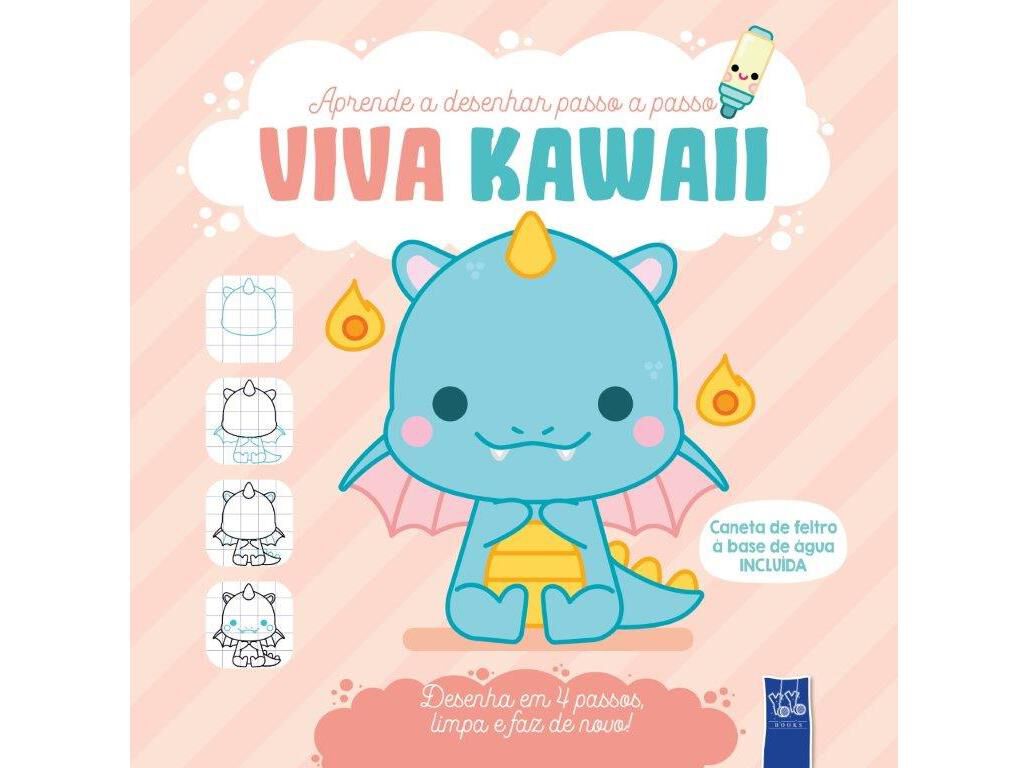 LIVRO VIVA KAWAII ROSA - DINO image number 0