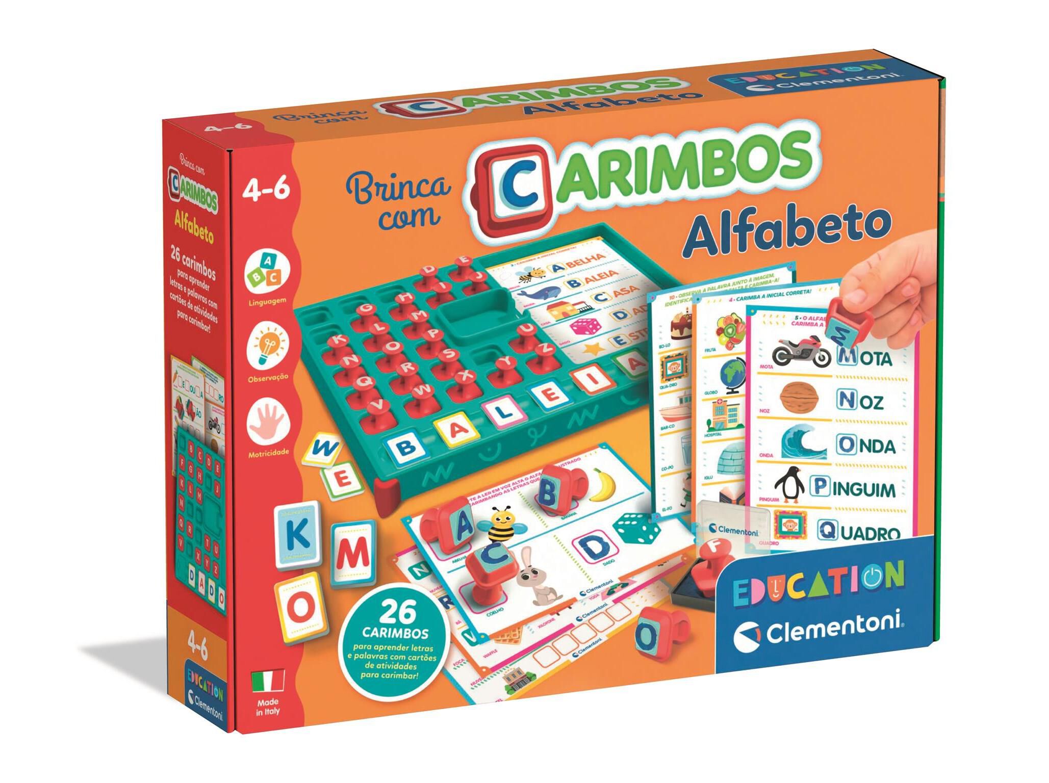 ALFABETO CLEMENTONI BRINCA COM CARIMBOS image number 0