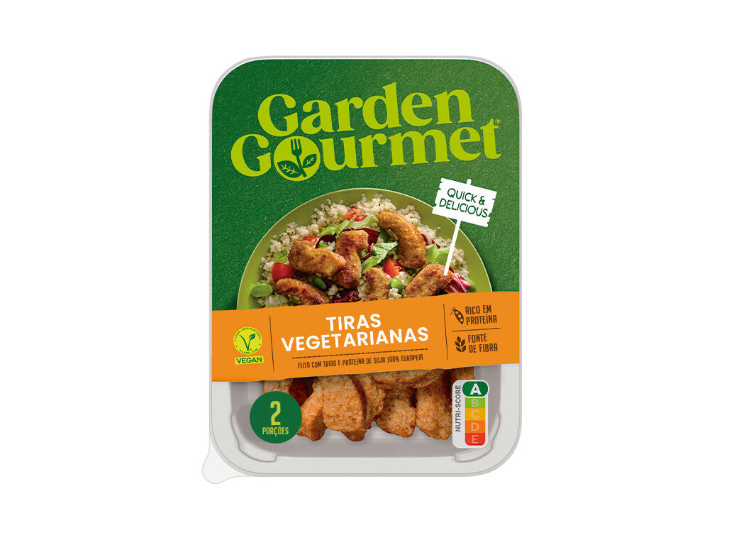 REFEI&Ccedil;&Atilde;O GARDEN GOURMET TIRAS VEGETARIANAS BRASEADAS 175G