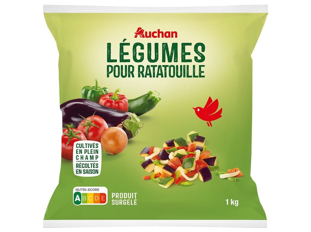 LEGUMES AUCHAN PARA RATATOUILLE 1KG