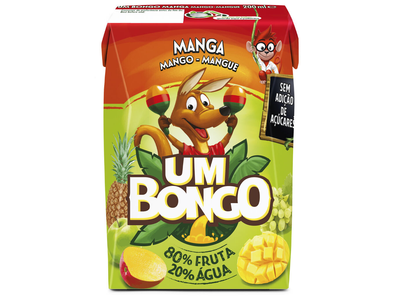 N&Eacute;CTAR UM BONGO MANGA 0.20L image number 0