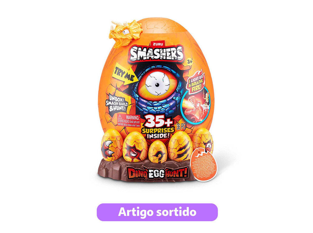 DINO EGG HUNT SMASHERS MODELOS SORTIDOS image number 0