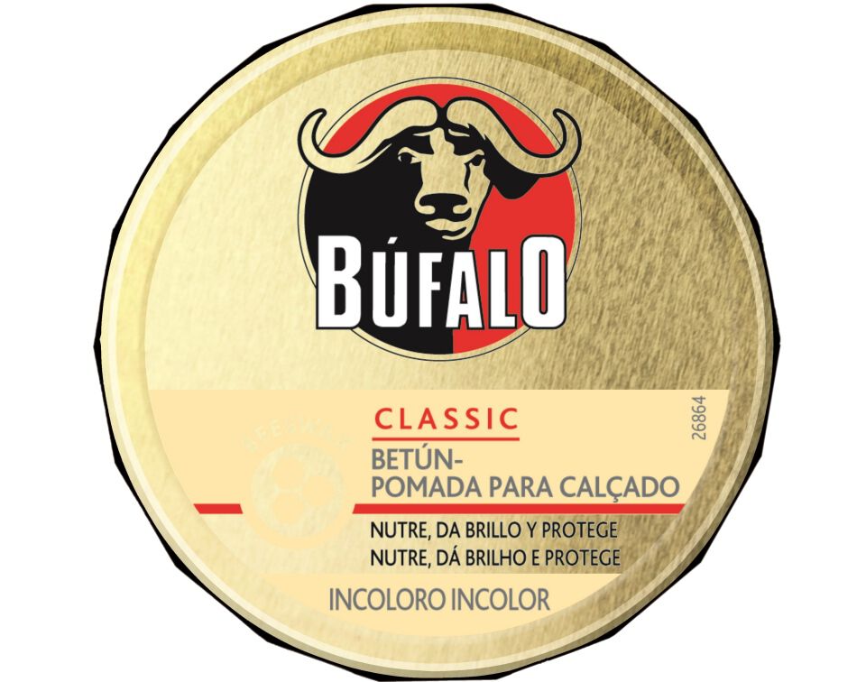 Creme Cal&ccedil;ado Incolor Lata B&uacute;falo 75ml