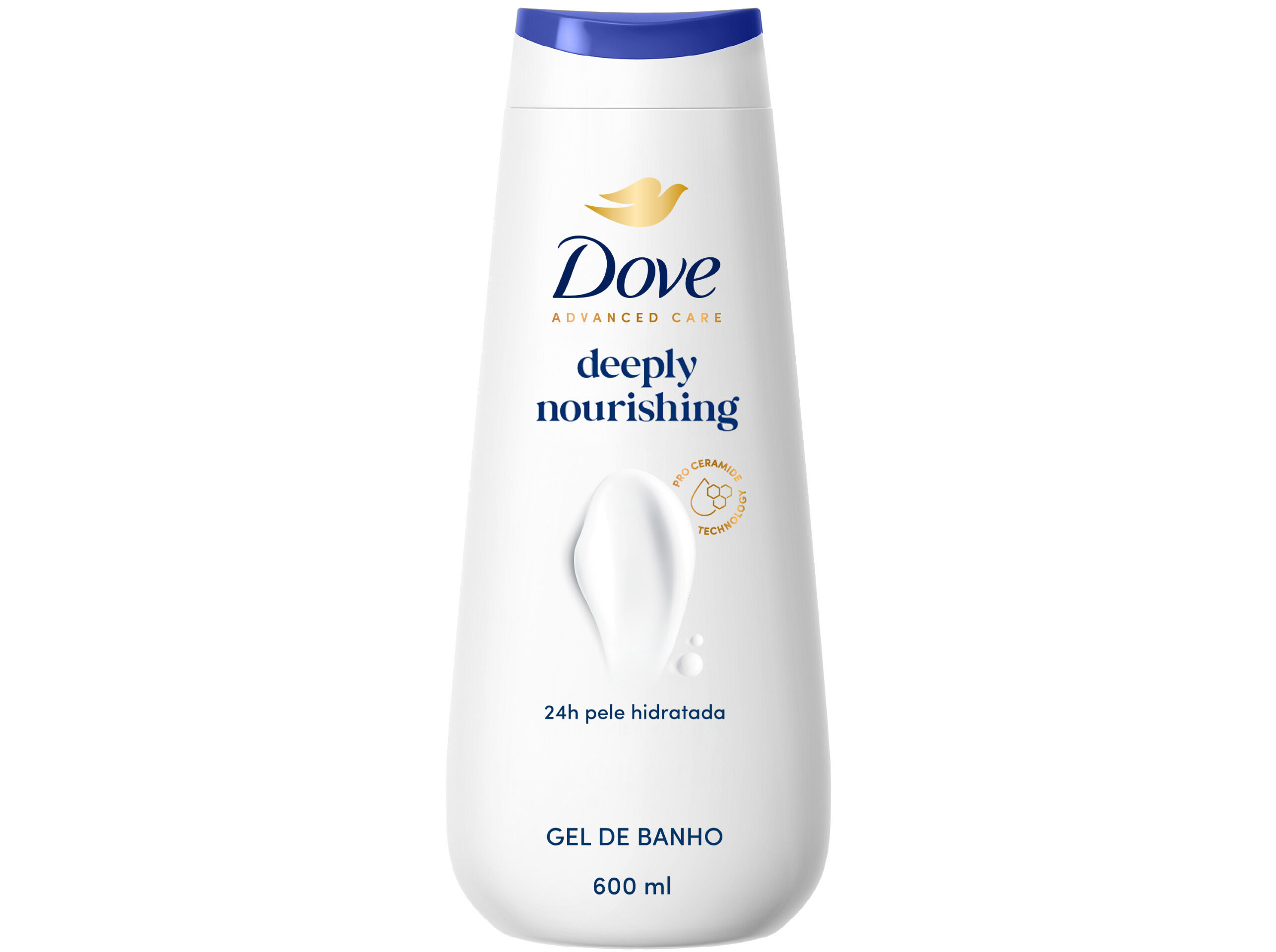 GEL BANHO DOVE ADVANCED DEEPLY NOURISHING 600ML