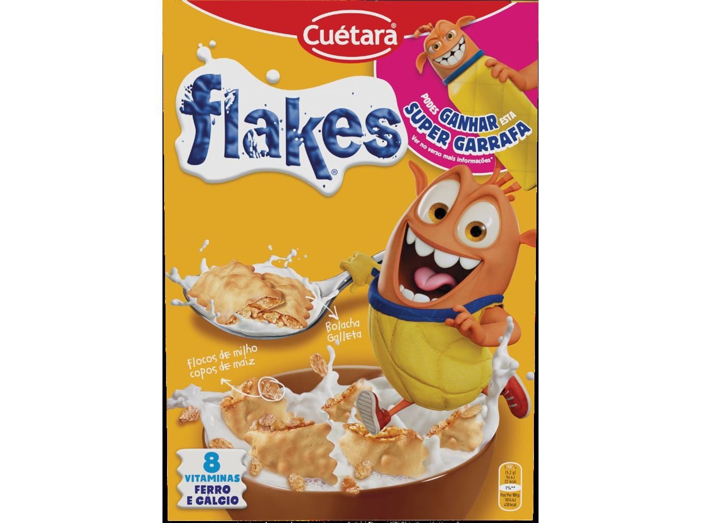 BOLACHA RECHEADA CU&Eacute;TARA FLAKES 500 G image number 0