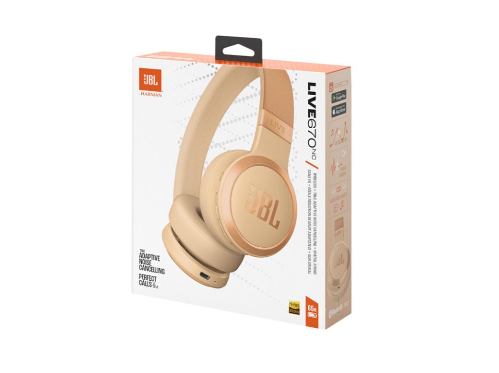 AUSCULTADORES SEM FIO JBL LIVE670 NC ROSA (NOISE CANCELLING) image number 6