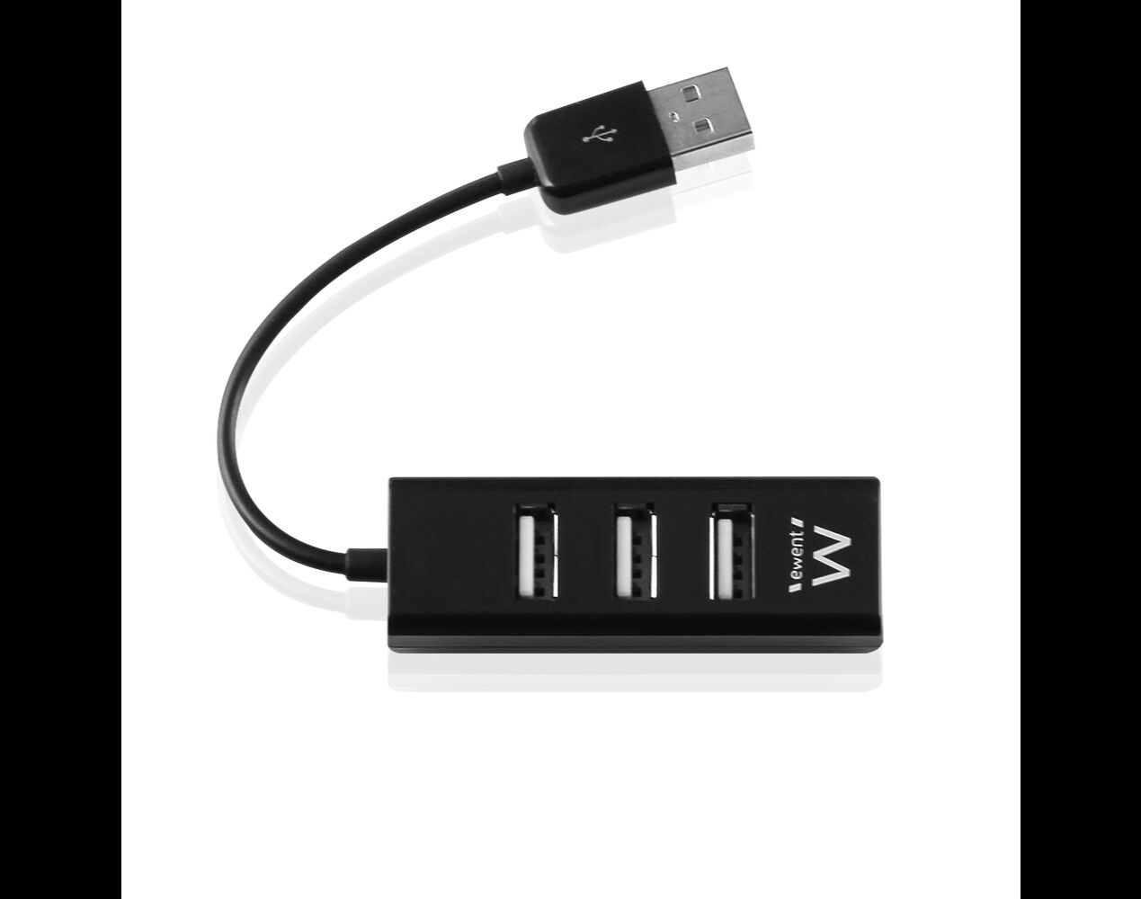 HUB EWENT USB2.0 PRETO 4 PORT EW1123