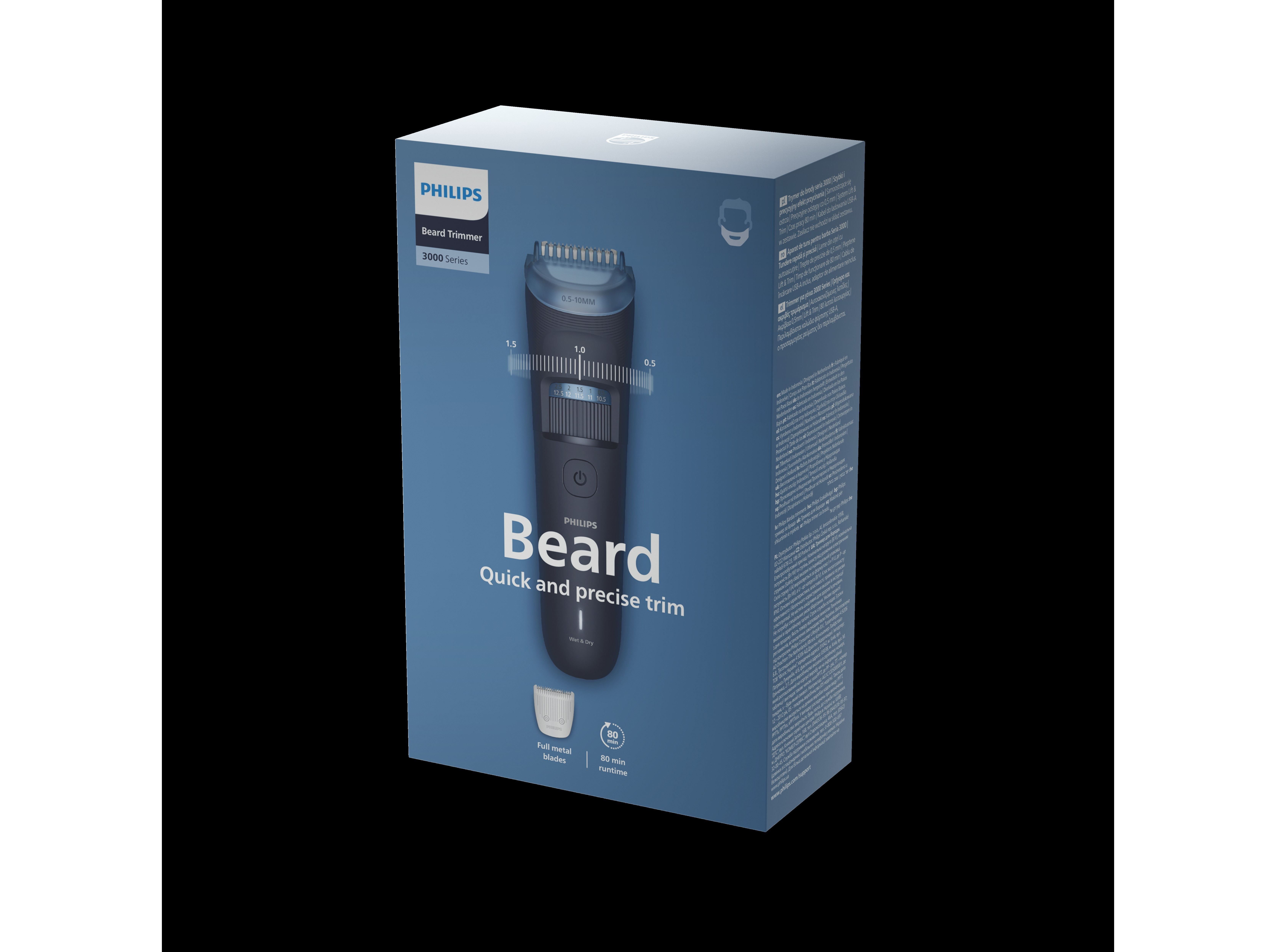 APARADOR BARBA PHILIPS BT3665/15 SERIE 3000 image number 1