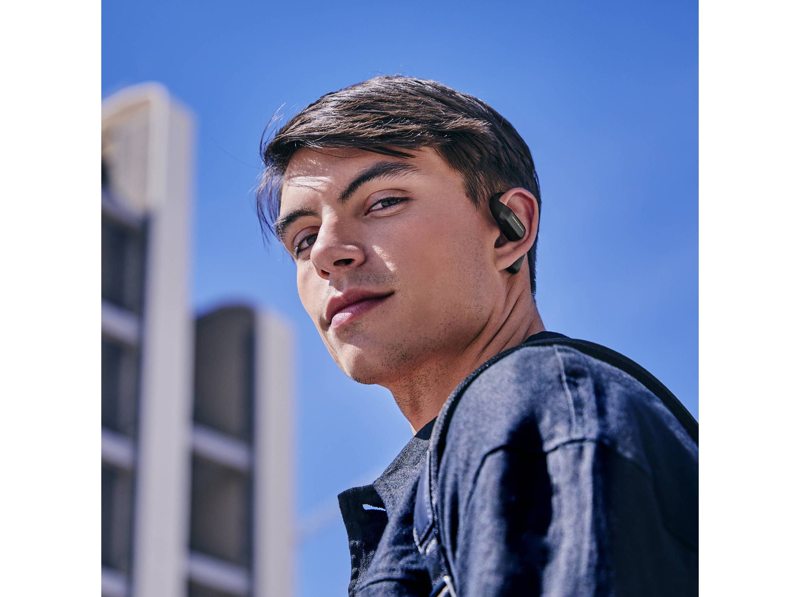 AURICULARES DESPORTIVOS ENERGY SISTEM OPENWAVE EARPHONES PRETO image number 6