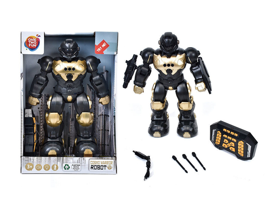 ROBOT ESPACIAL ONE TWO FUN 26X11X31CM