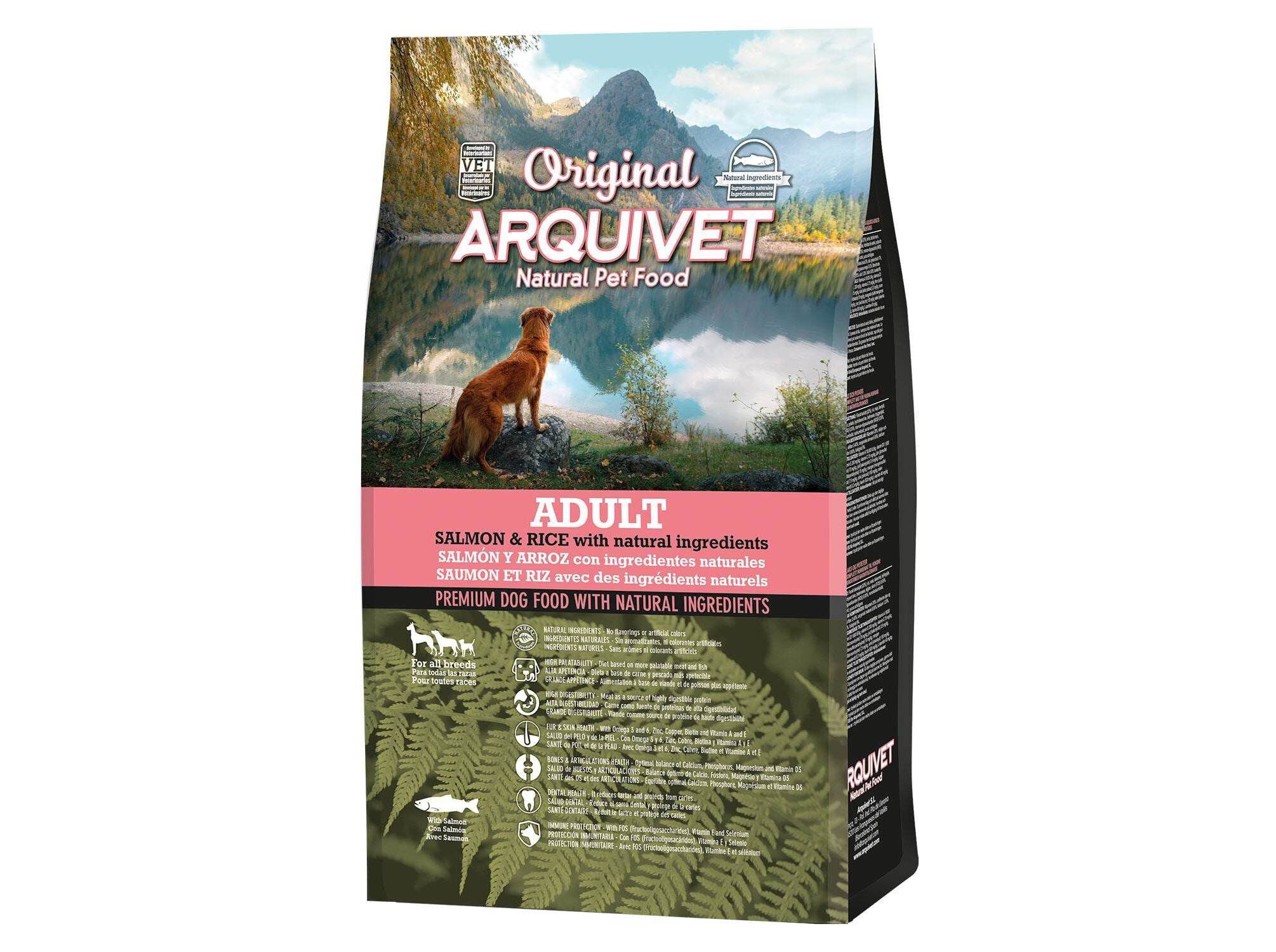 RA&Ccedil;&Atilde;O C&Atilde;O ARQUIVET ORIGINAL SALM&Atilde;O 3KG image number 1