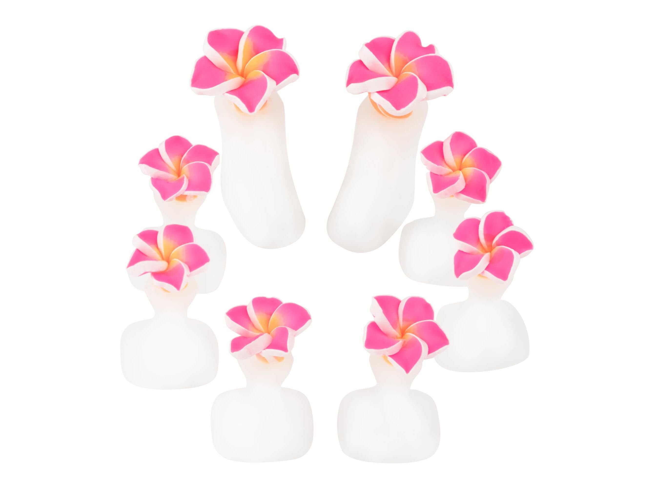 SEPARADOR DEDOS P&Eacute;S ESSENCE MULTI ALOHA BABES 8PCS image number 1