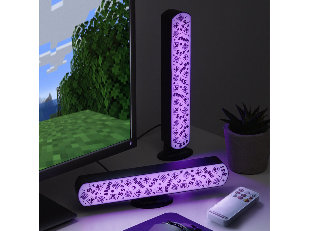 SET 2 BARRAS LUZ MINECRAFT image number 4