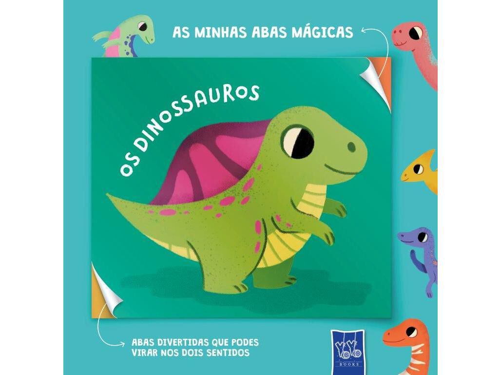LIVRO AS MINHAS ABAS M&Aacute;GICAS DINOSSAUROS image number 0