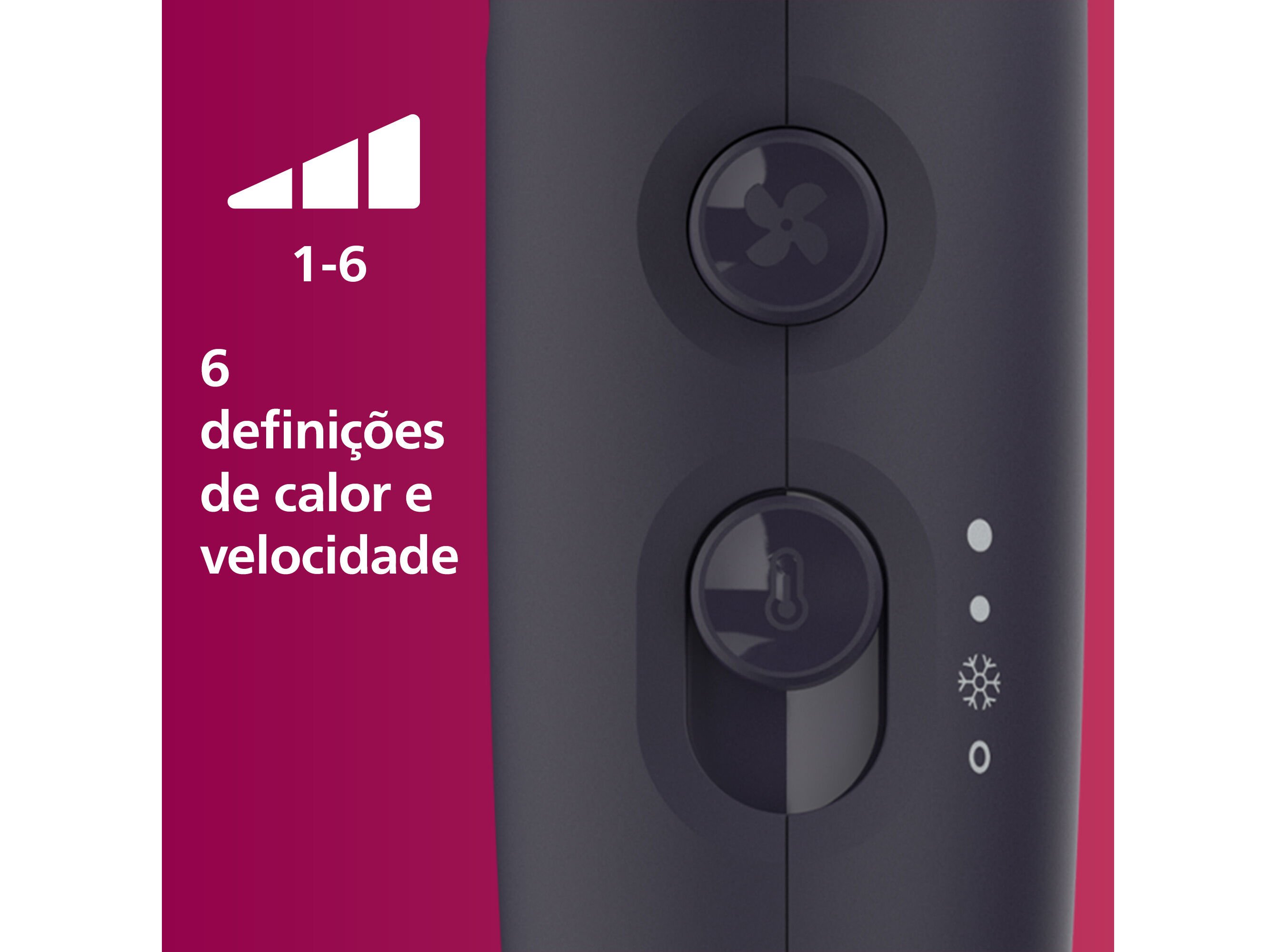 SECADOR DE CABELO PHILIPS BHD360/20 2200W image number 3