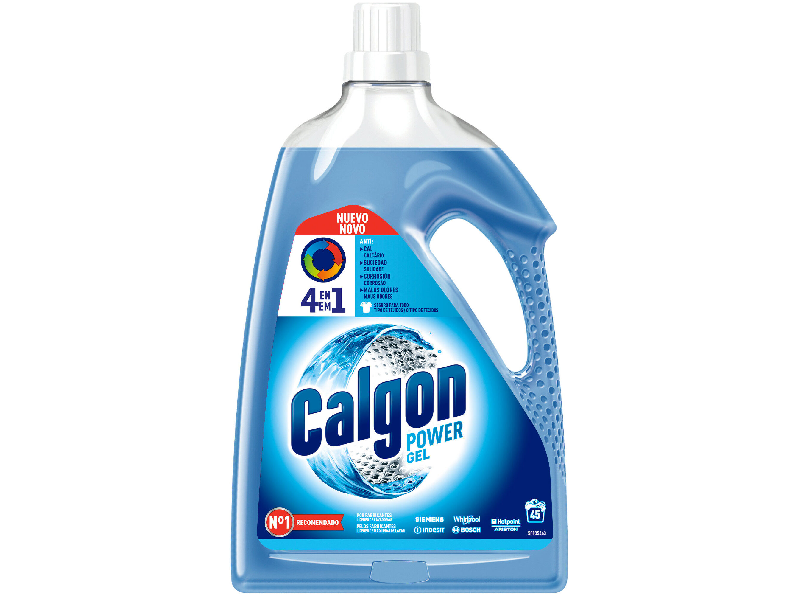 GEL ANTI-CALC&Aacute;RIO CALGON HYGIENE 2.25L