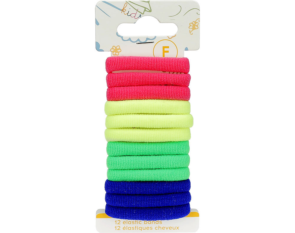 EL&Aacute;STICO COSMIA KIDS CABELO SORTIDO 12UN