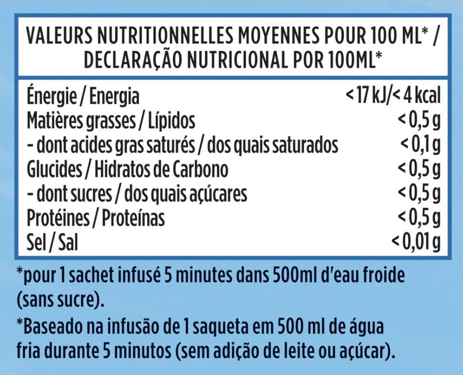 CH&Aacute; FRIO LIPTON MENTA LIMA 15 SAQ image number 1