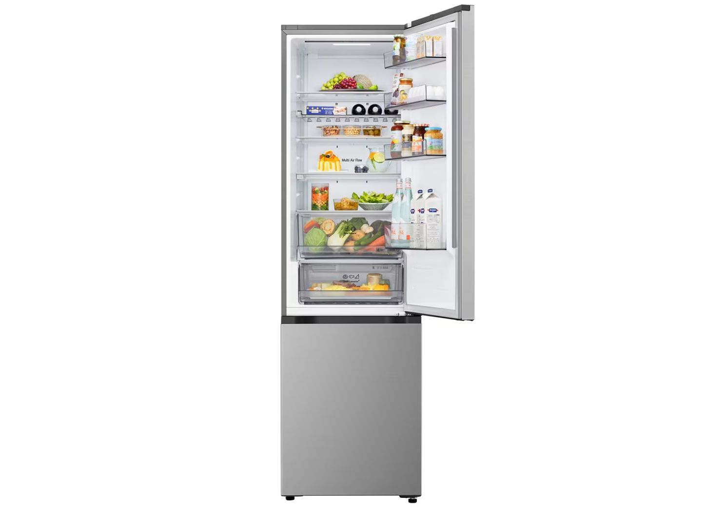FRIGOR&Iacute;FICO COMBINADO LG GBBS322CPY (NO FROST C 203CM 375L INOX) image number 3