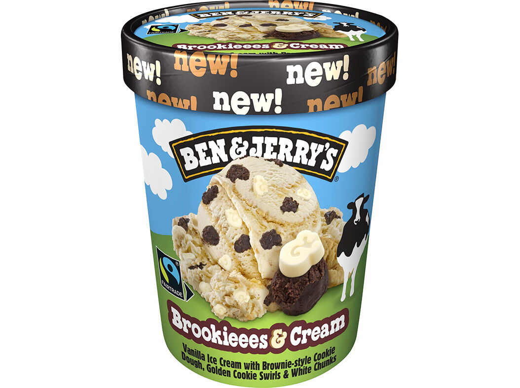 GELADO BEN & JERRY'S BROKIE CREAM 465ML image number 0