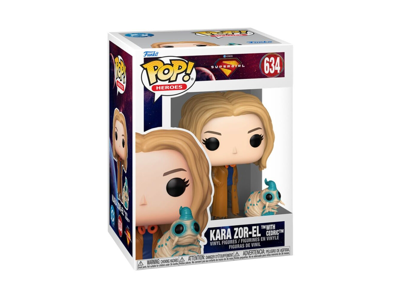 FIGURA POP! FUNKO SUPERGIRL-K. ZOR-EL W/ CEDRIC image number 0