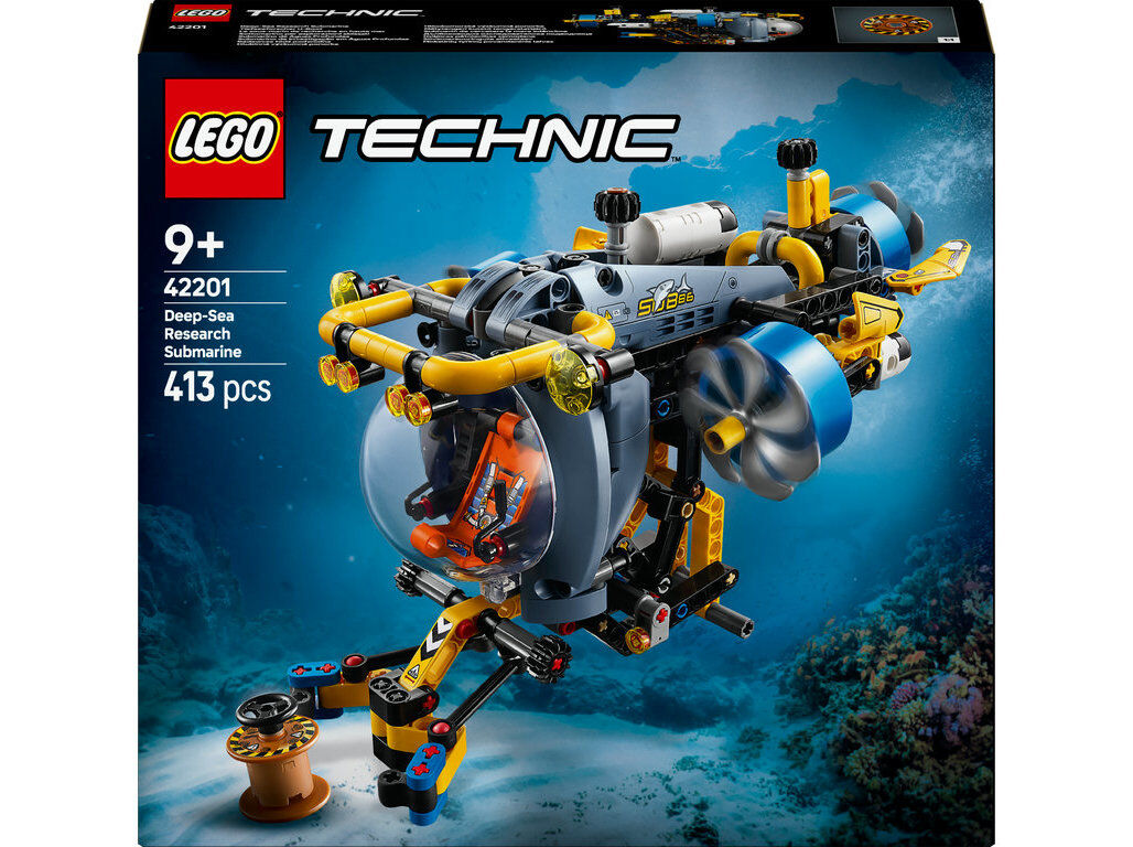 SUBMARINO DE INVESTIGA&Ccedil;&Atilde;O LEGO TECHNIC 42201 image number 0