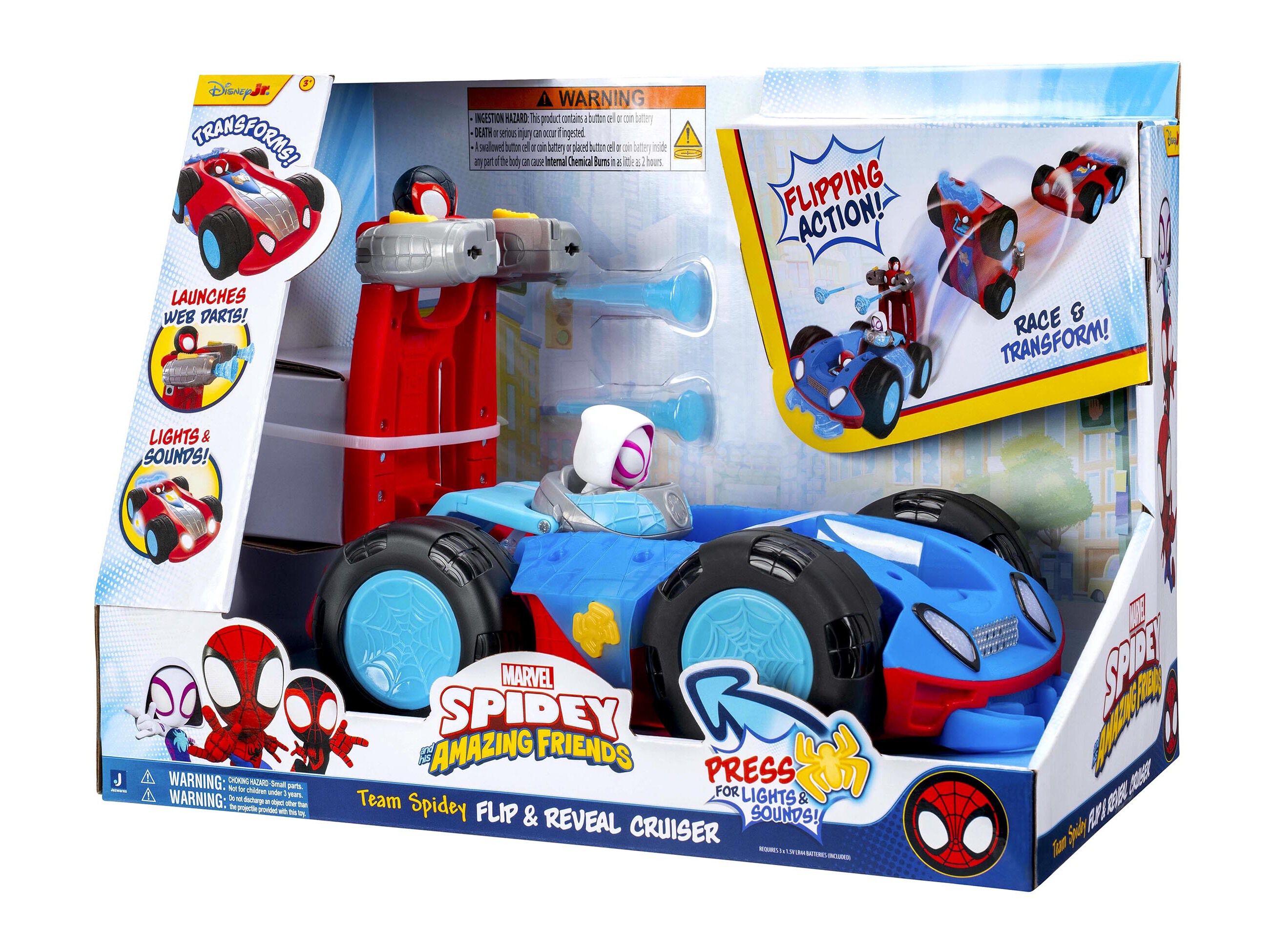 VE&Iacute;CULO SPIDEY&FRIENDS FLIP&REVEAL image number 3