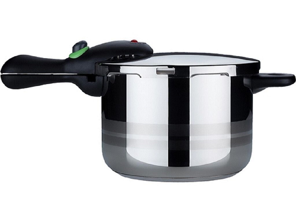 PANELA DE PRESS&Atilde;O EVINOX SIMPLE INOX APTA PARA INDU&Ccedil;&Atilde;O 6L