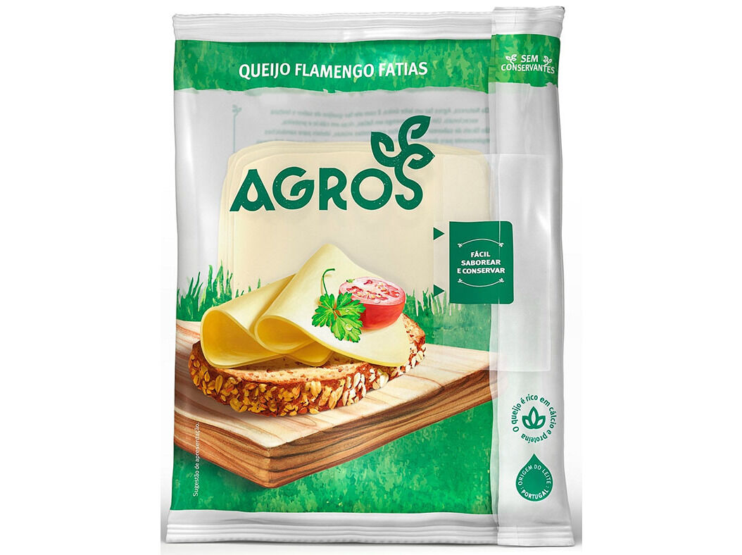 QUEIJO AGROS FLAMENGO FATIAS 200G
