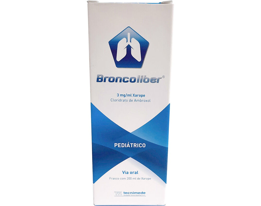 Xarope Broncoliber 3mg/ml Pediátrico 200ml | Auchan