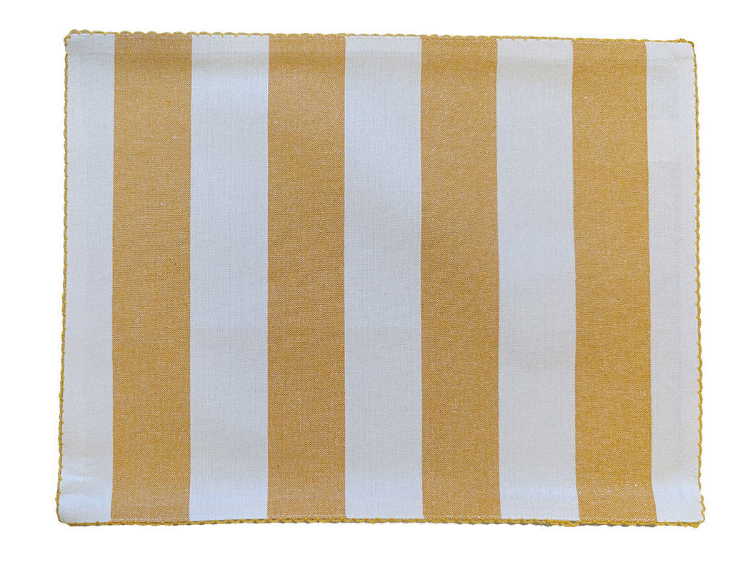 INDIVIDUAL ANANDA AMARELO 35X45 CM