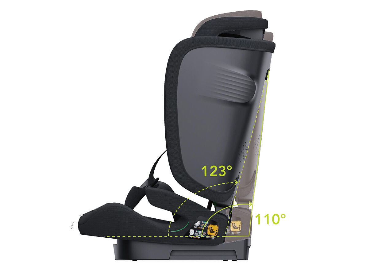 CADEIRA AUTO ASALVO CINZENTO I-SIZE 76-150CM image number 2