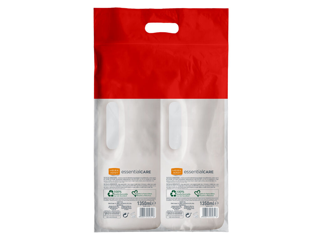 GEL BANHO NATURAL HONEY HIDRATANTE 1350+1350ML image number 1