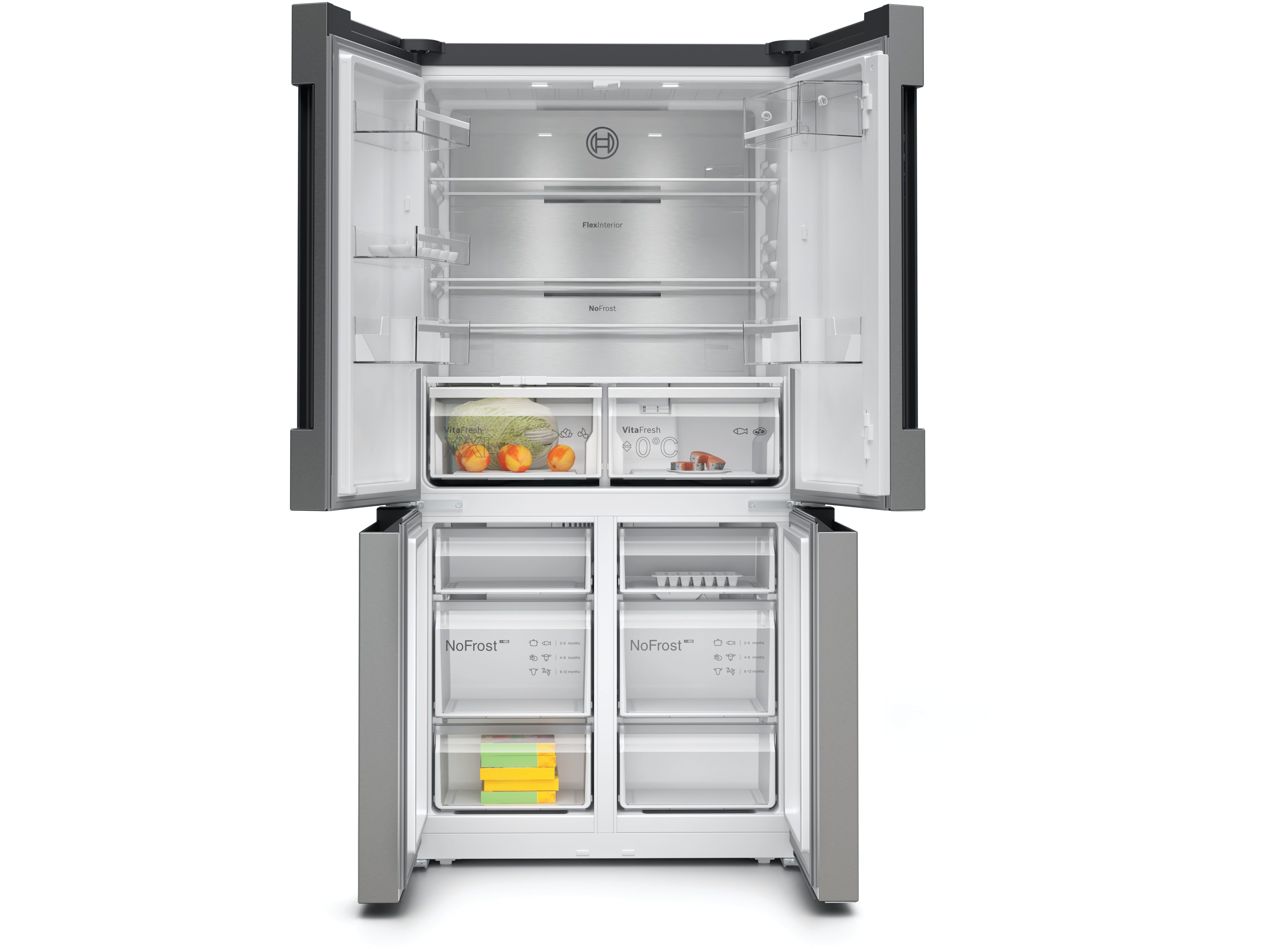FRIGOR&Iacute;FICO AMERICANO BOSCH KFN96APEA NO FROST E 605L INOX image number 1