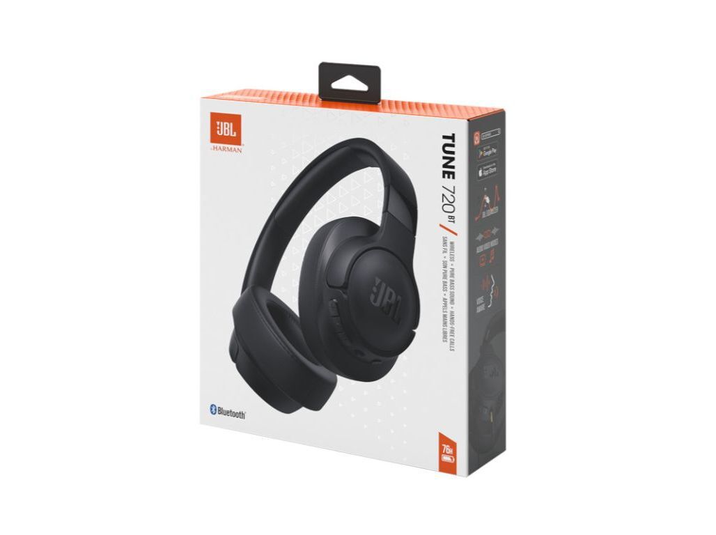 AUSCULTADORES SEM FIO JBL T 720 BT PRETO image number 10