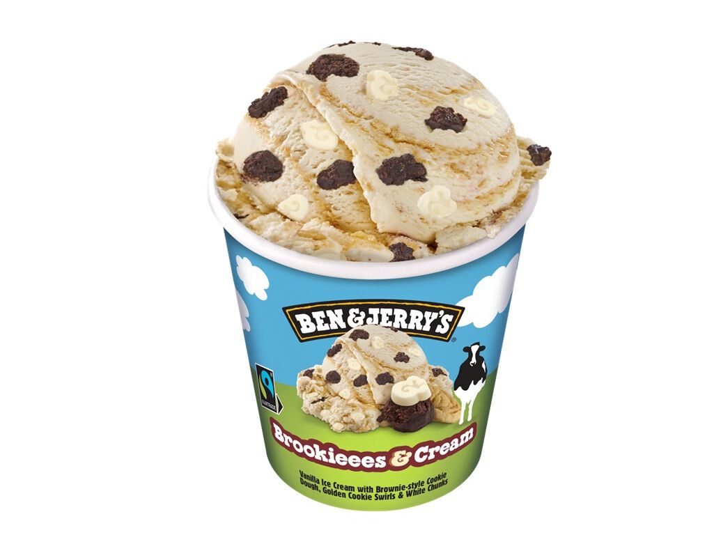 GELADO BEN & JERRY'S BROKIE CREAM 465ML image number 0
