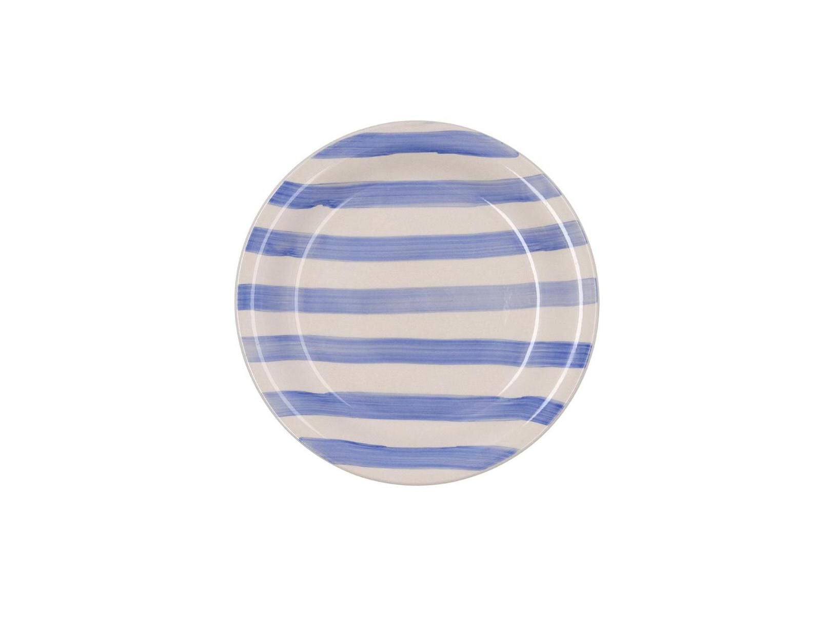 PRATO DE SOBREMESA QUID CRETA AZUL 19 CM