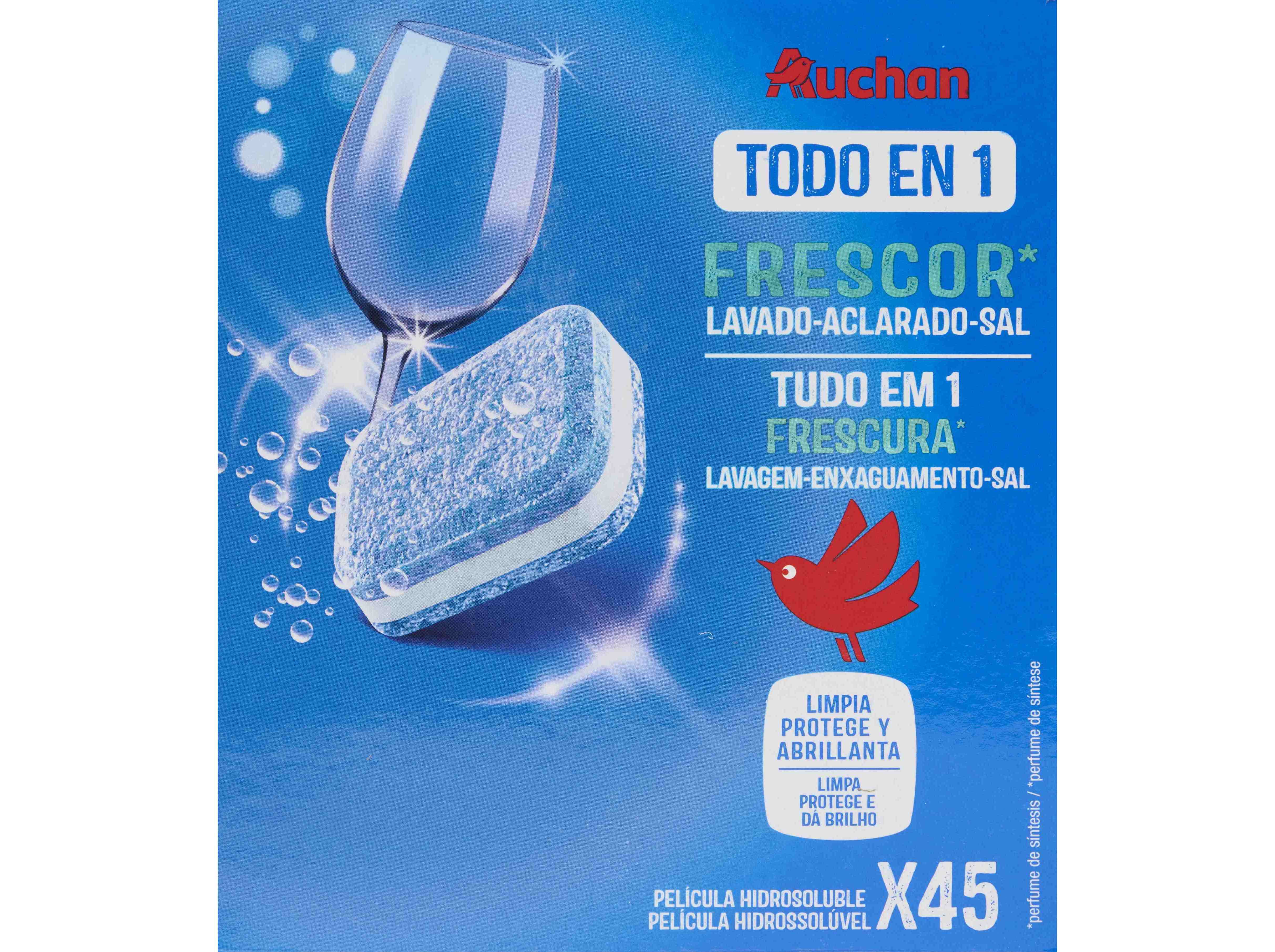 DET. LOI&Ccedil;A M&Aacute;Q. AUCHAN PASTILHA TUDOEM1 FRESCURA 45UN image number 0