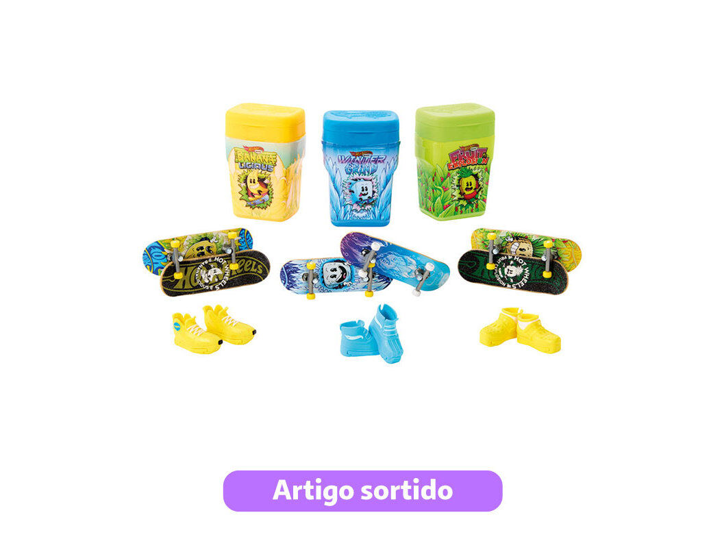 SKATE HOT WHEELS GUM CONTAINER MODELOS SORTIDOS image number 0