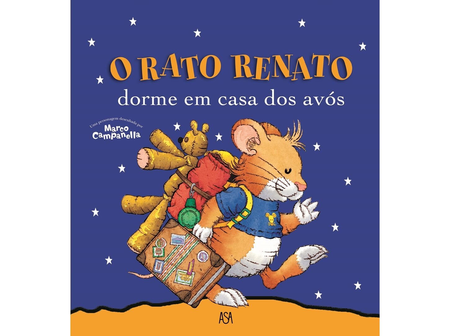 LIVRO O RATO RENATO 6 - DORME EM CASA DOS AV&Oacute;S image number 0