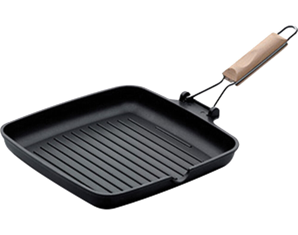 GRELHADOR ANTIADERENTE DE INDU&Ccedil;&Atilde;O BIOFLON 26X26CM