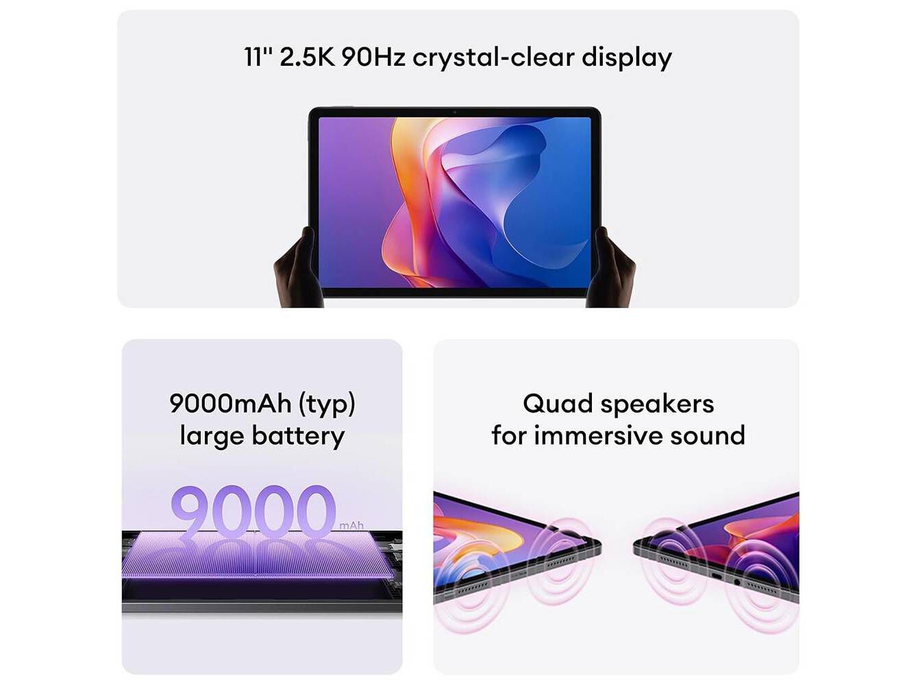 TABLET XIAOMI REDMI PAD 2 (11'' 4/128GB GRAY) image number 1