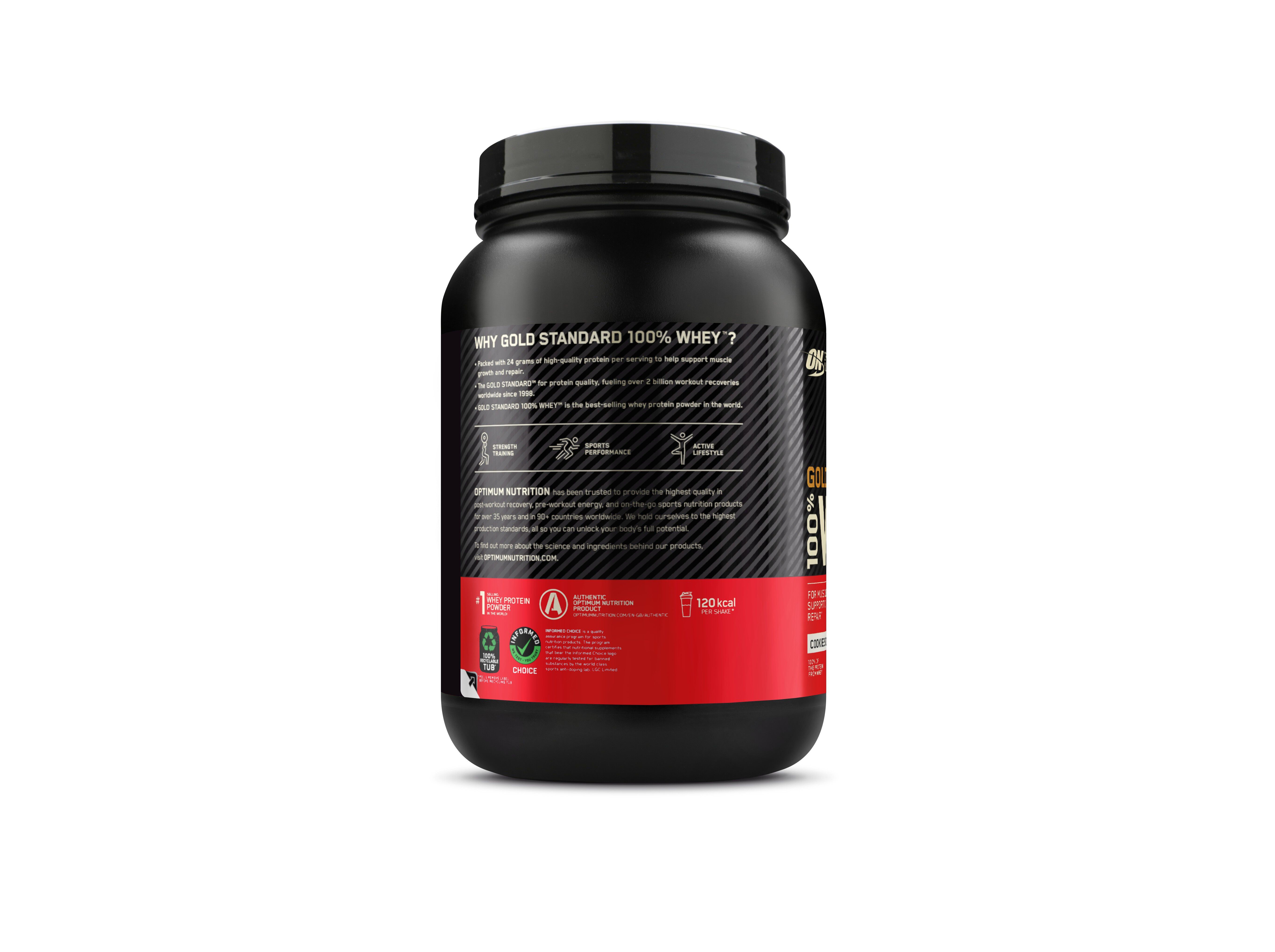 PROTEINA WHEY OPTIM NUT COOKIES & CREAM 896G image number 1